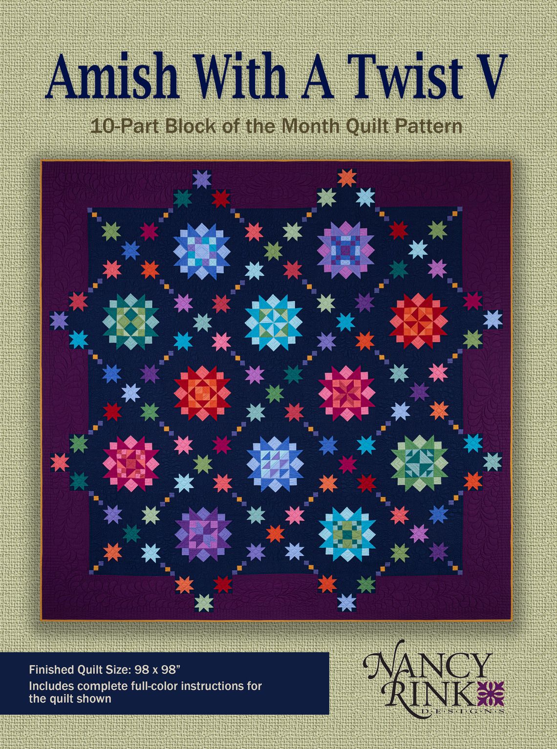 Amish With a Twist V Pattern Booklet
